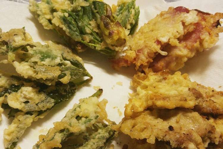 我が家で取れる天婦羅食材メモ レシピ 作り方 By ズミコイ クックパッド 簡単おいしいみんなのレシピが350万品