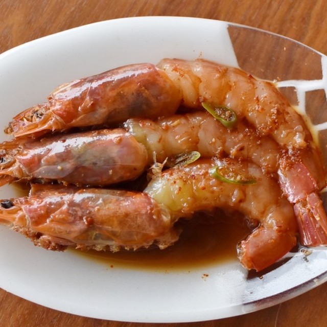 カンジャンセウ エビのピリ辛しょうゆ漬 レシピ 作り方 By かなで1225 クックパッド 簡単おいしいみんなのレシピが361万品