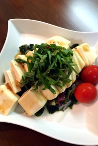 ヘルシー☆豆腐&海藻サラダ