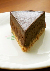 簡単！濃厚チョコレートチーズケーキ