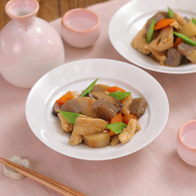 鶏むね肉でしっとり♪簡単基本の筑前煮
