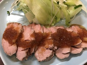 焼かないローストポーク 絶品玉ねぎソース