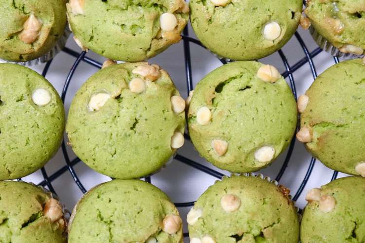 抹茶チョコチップマフィン レシピ 作り方 By Sa 03yam クックパッド 簡単おいしいみんなのレシピが350万品