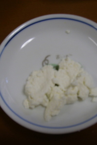 手作りクリームチーズ(´∀｀)