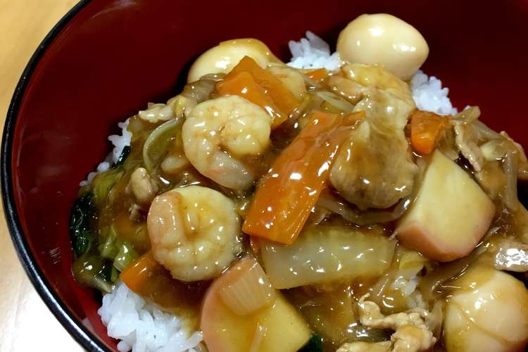 大人の給食 中華丼 レシピ 作り方 By 栄養士のアリス クックパッド 簡単おいしいみんなのレシピが352万品