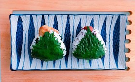 【冷凍保存】おにぎりに大活躍!塩茹で大葉