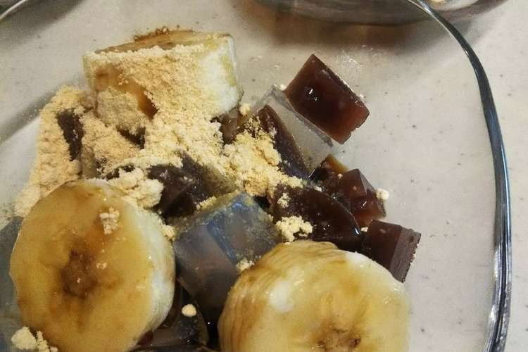 バナナのあんみつ 水羊羹イン レシピ 作り方 By 4児男子母さんの台所 クックパッド 簡単おいしいみんなのレシピが367万品