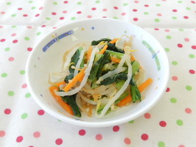 小松菜のおろし和えの写真