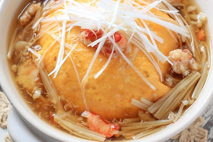 まんまる カニ玉あんかけ炒飯 レシピ 作り方 By なぎの木 クックパッド 簡単おいしいみんなのレシピが361万品