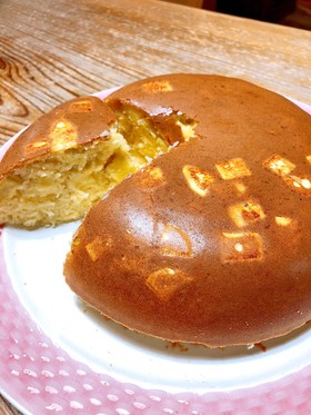 炊飯器でさつまいもとチーズのHMケーキ