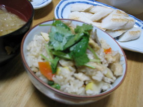 出汁いらず!お手軽炊き込みご飯