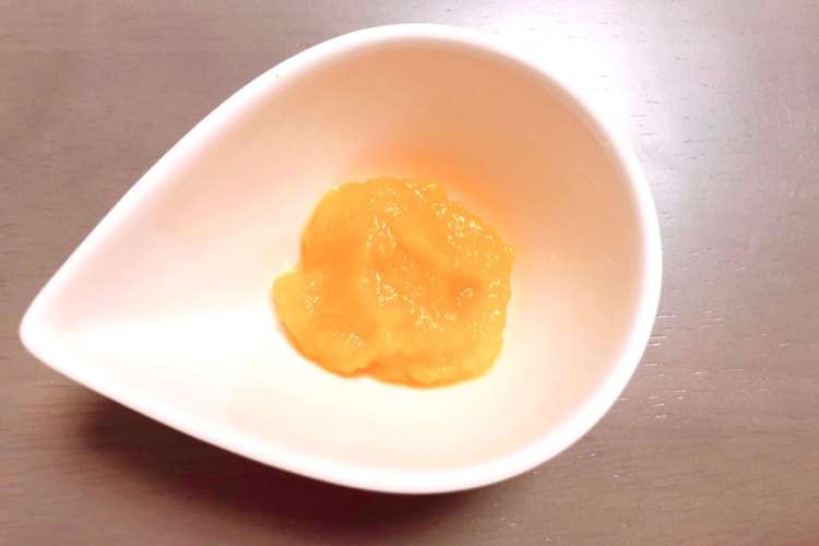 離乳食初期 レンジでかぼちゃペースト レシピ 作り方 By Fuu Mama クックパッド 簡単おいしいみんなのレシピが373万品