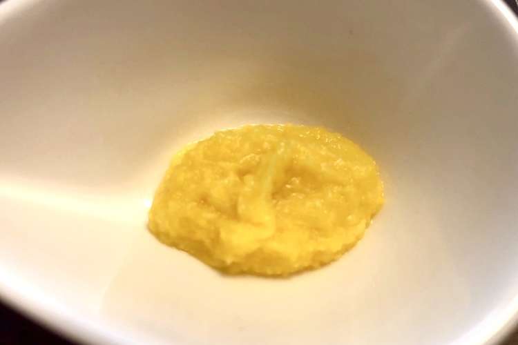 離乳食初期 とうもろこしペースト レシピ 作り方 By Fuu Mama クックパッド 簡単おいしいみんなのレシピが360万品