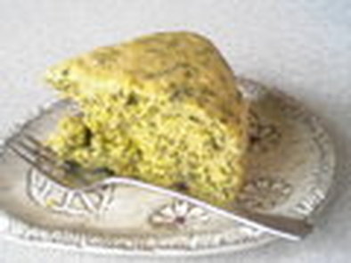 栄養満点♪小松菜の蒸しケーキの写真