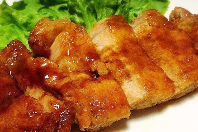 簡単柔らか 厚切り豚ロース肉のトンテキ レシピ 作り方 By 元料理人の時短レシピ クックパッド