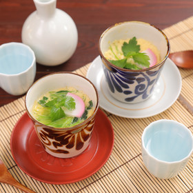 三つ葉香る♪レンジで簡単お手軽茶碗蒸し