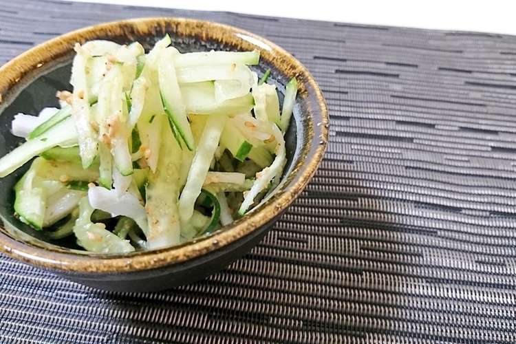 大根と胡瓜の白だしサラダ レシピ 作り方 By Mimi キッチン クックパッド 簡単おいしいみんなのレシピが356万品