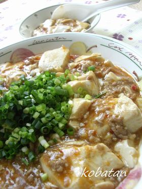 フルフル♪絹豆腐でマーボー