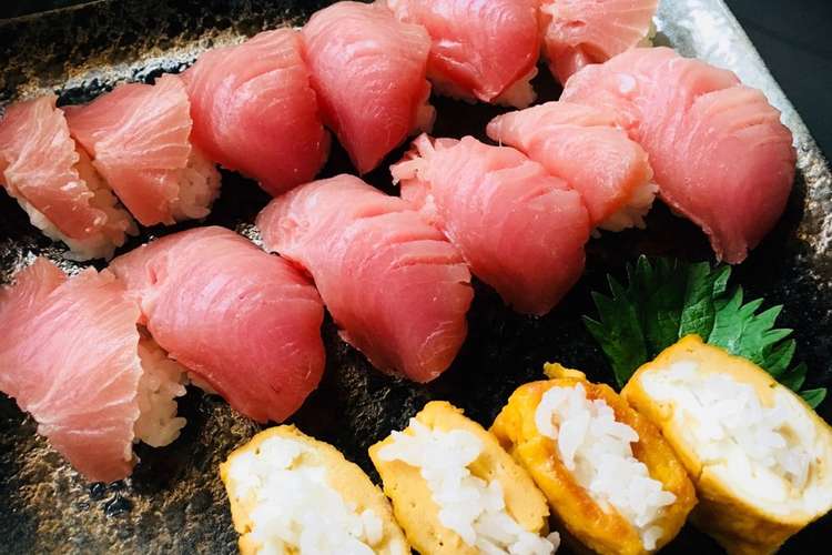 マグロお寿司 レシピ 作り方 By クックくみお クックパッド 簡単おいしいみんなのレシピが350万品