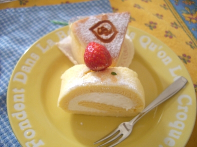 パティシエ風ロールケーキ☆の写真