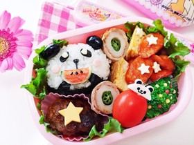 パンダのお弁当