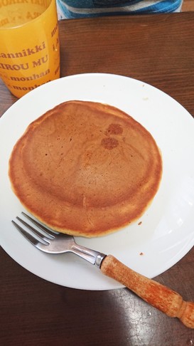 バナナホットケーキ 幼児食にも