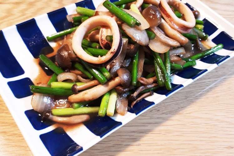 イカとニンニクの芽のバター醤油炒め レシピ 作り方 By Kimisunsun クックパッド 簡単おいしいみんなのレシピが356万品
