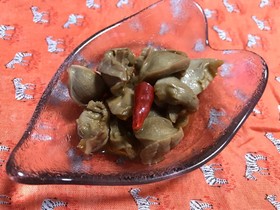常備おつまみ☆鉄分補給!サッパリ砂肝漬け