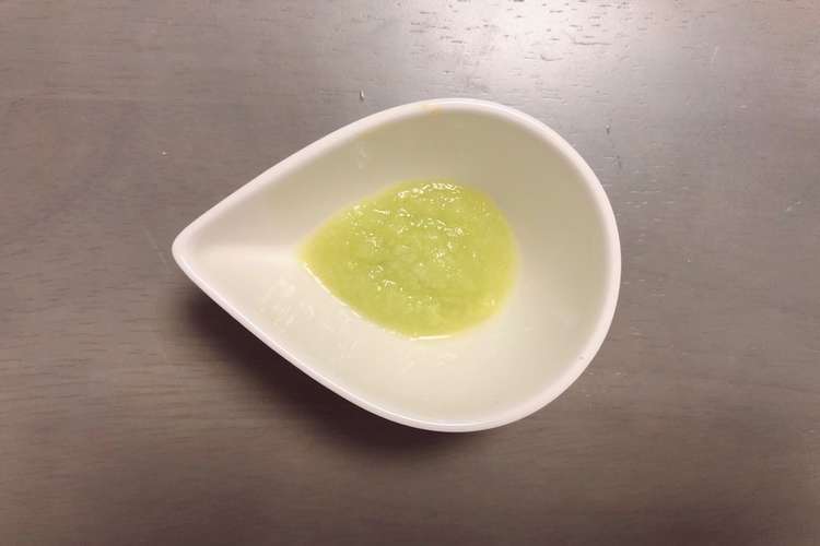 離乳食初期 白菜ペースト レシピ 作り方 By Fuu Mama クックパッド 簡単おいしいみんなのレシピが360万品