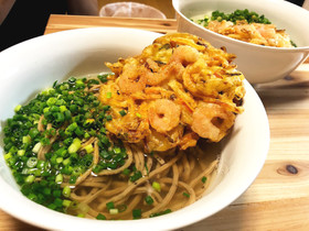 関西風そば風ベースパスタ