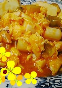 ★低カロ卵と豆腐のチリソース★