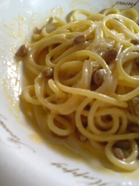簡単(*´ェ`*)納豆スパ★!