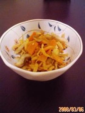 切干大根のピリ辛炒め煮