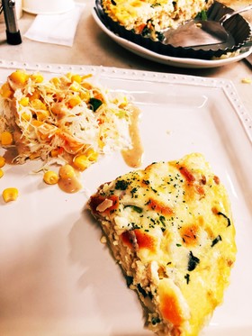 ヘルシー!お豆腐キッシュ