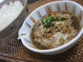 美味しさギュー丼風納豆