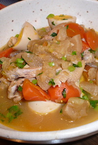 鶏スペアリブと大根のコチジャン煮