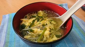 卵スープ