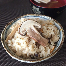 プロから伝授♪「松茸ご飯」