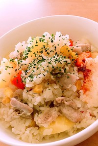 ✤鶏じゃがコーンほんわかピラフ✤〜炊飯器