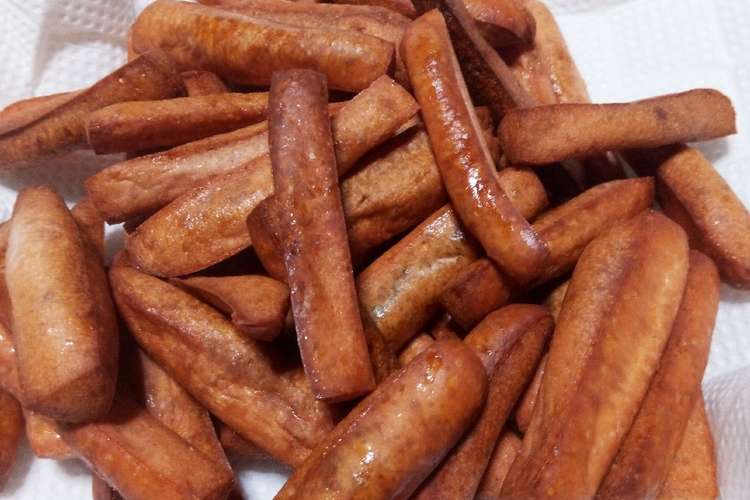 おつまみに カリッカリ魚ニソスティック レシピ 作り方 By しじみきゃんこ クックパッド 簡単おいしいみんなのレシピが357万品