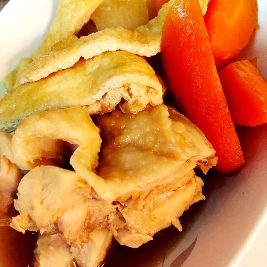 鶏肉と野菜のおでん風煮込み(砂糖なし)の画像