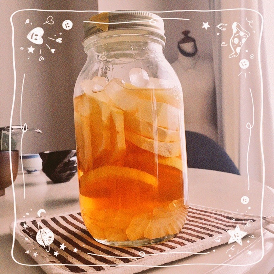 大三島レモンの蜂蜜レモン漬けの画像