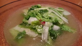 はくさい菜はニンニクと炒めて中華で食う!