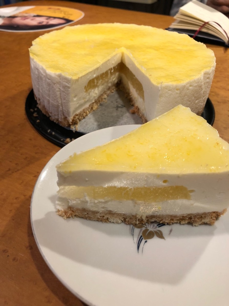 レモンチーズケーキヨーグルトカップのレシピ