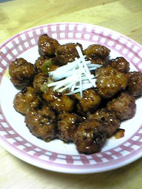 さくっとフワ②♪肉団子の甘酢あんかけ★
