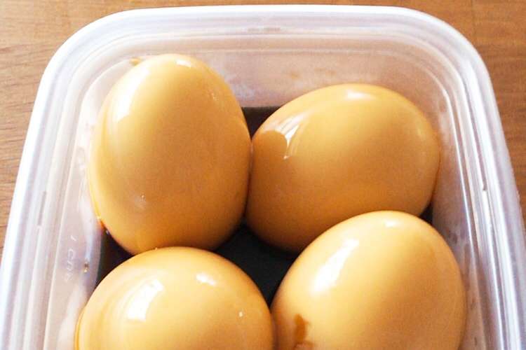 簡単に作れるお弁当用 味付け卵 レシピ 作り方 By リカ姫 クックパッド 簡単おいしいみんなのレシピが354万品