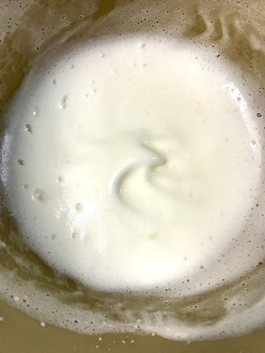 冷凍卵白でメレンゲを作るの画像