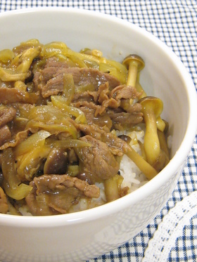 懐かしの和風カレー丼