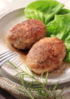 ローズマリーの豆腐ハンバーグ