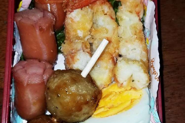 お弁当に子供が喜ぶ 簡単海老フライ レシピ 作り方 By るるたんのママ クックパッド 簡単おいしいみんなのレシピが360万品